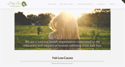 Desktop Screenshot of hairlossinwomen.org