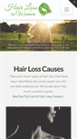 Mobile Screenshot of hairlossinwomen.org